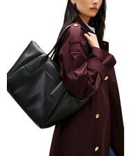 TOMMY HILFIGER TH ESSENTIAL Torba na ramię czarny - Torby damskie - 2