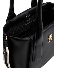 TOMMY HILFIGER TH ESSENTIAL Mała torba na ramię czarny - Torby damskie - 4