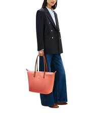 TOMMY HILFIGER POPETTE Torba na zakupy glina koralowa - Torby damskie - 2