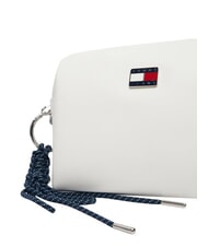 TOMMY HILFIGER TJ CITY CHARM Mała torba na ramię pikowany ecru - Torby damskie - 5