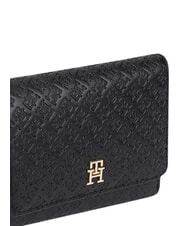 TOMMY HILFIGER TH ICON Mały portfel czarny - Portfele damskie - 4