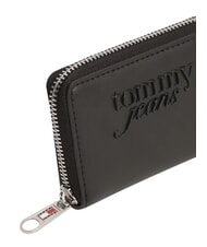 TOMMY HILFIGER TJ MUST Mały portfel zapinany na zamek czarny - Portfele damskie - 4