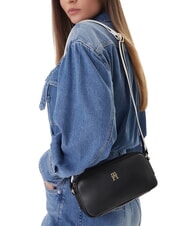 TOMMY HILFIGER TH ESSENTIAL Mała torba na ramię czarny - Torby damskie - 2