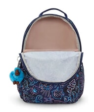 KIPLING SEOUL LAP Plecak z kieszenią na laptopa 15" ryba dyskotekowa - Plecaki szkolne i rekreacyjne - 4
