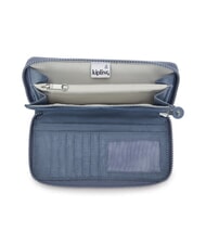 KIPLING MONEY WORLD Portfel zapinany na suwak niebieski kamień - Portfele damskie - 2