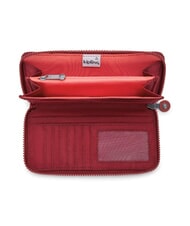 KIPLING MONEY WORLD Portfel zapinany na suwak funky czerwony - Portfele damskie - 2