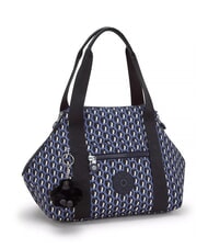KIPLING ART MINI PRINT Mała torebka 3d k niebieski - Torby damskie - 3