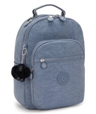 KIPLING SEOUL S Plecak na laptopa 13" niebieski kamień - Torby damskie - 3