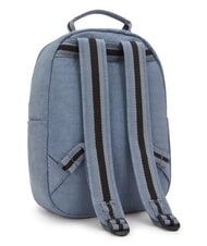KIPLING SEOUL S Plecak na laptopa 13" niebieski kamień - Torby damskie - 4