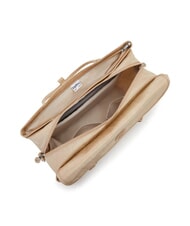 KIPLING SUPERWORKER Torba akt&oacute;wka błyszczący beż - Torby damskie - 4
