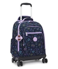 KIPLING NEW ZEA Plecak na k&oacute;łkach z uchwytem na laptopa gwiazda jednorożca - Plecaki z w&oacute;zkiem - 3