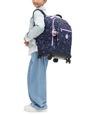 KIPLING NEW ZEA Plecak na k&oacute;łkach z uchwytem na laptopa gwiazda jednorożca - Plecaki z w&oacute;zkiem - 5