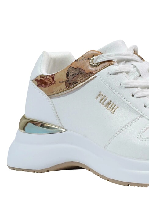 GEO Adidasy Biały/Geobeżowy - Buty damskie