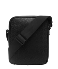 TOMMY HILFIGER TH EMBOSSED FLAG Mała torebka czarny - Torby na ramię męskie - 3