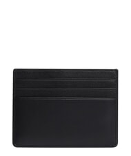 TOMMY HILFIGER TH EMBOSSED Etui na karty kredytowe, sk&oacute;rzane czarny - Portfele męskie - 2