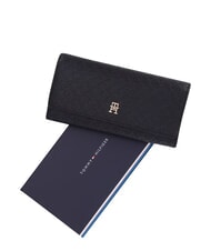 TOMMY HILFIGER TH ICON Duży portfel z klapką czarny - Portfele damskie - 5