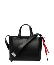 TOMMY HILFIGER TJ CITY CHARM Torebka z paskiem na ramię czarny - Torby damskie - 3