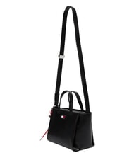 TOMMY HILFIGER TJ CITY CHARM Torebka z paskiem na ramię czarny - Torby damskie - 4