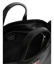 TOMMY HILFIGER TJ CITY CHARM Torebka z paskiem na ramię czarny - Torby damskie - 5