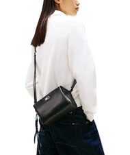 TOMMY HILFIGER TJ CITY CHARM Mała torba na ramię czarny - Torby damskie - 2