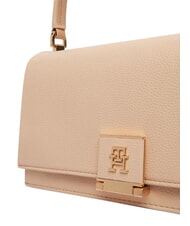 TOMMY HILFIGER TH HERITAGE Torba na ramię z paskiem na ramię mglisty rumieniec - Torby damskie - 4