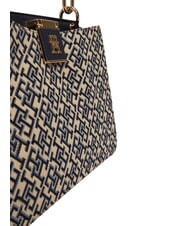 TOMMY HILFIGER TH HER Torebka z paskiem na ramię niebieski mono - Torby damskie - 5