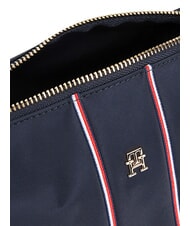 TOMMY HILFIGER TH ICON Kosmetyczka, sk&oacute;ra mieszana kosmiczna niebieska korporacja - Kosmetyczka - 4