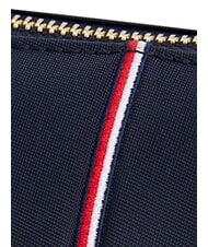 TOMMY HILFIGER TH ICON Kosmetyczka, sk&oacute;ra mieszana kosmiczna niebieska korporacja - Kosmetyczka - 7