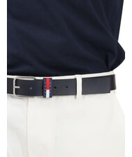 TOMMY HILFIGER TJM RYAN Pasek sk&oacute;rzany ciemna noc granatowa - Paski - 2