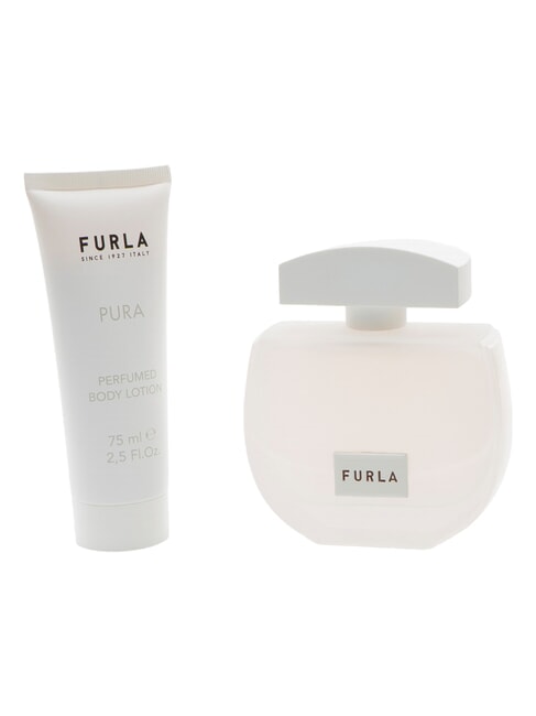 PURA Perfumy + balsam do ciała w pudełku prezentowym białe szkło - Perfumy damskie