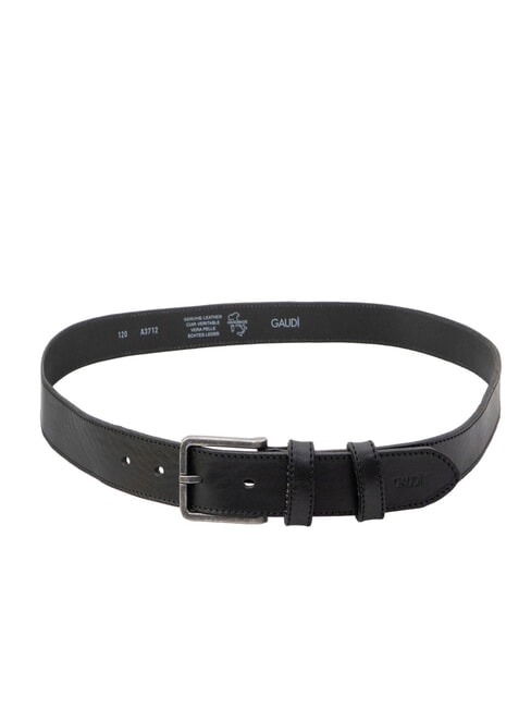 BELT Pasek sk&oacute;rzany CZARNY - Paski
