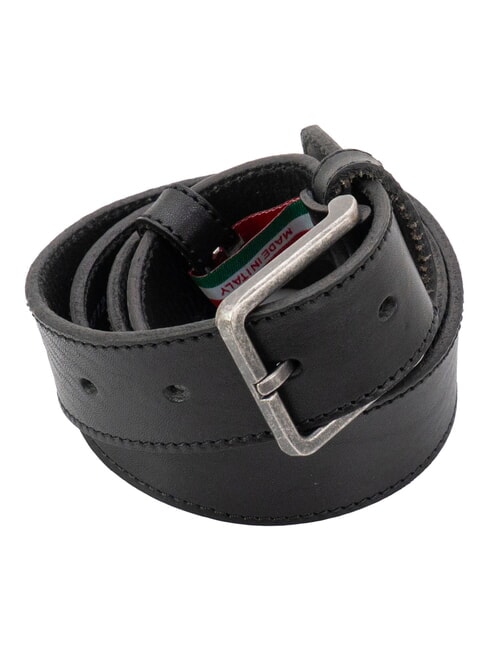 BELT Pasek sk&oacute;rzany CZARNY - Paski