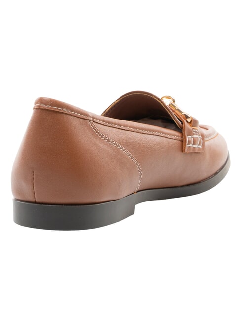 CLIVIA Mokasyny BRĄZOWY - Buty damskie