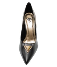GAUD&Igrave; DALIA Sk&oacute;rzany dekolt CZARNY - Buty damskie - 4