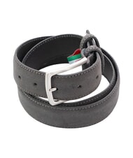 GAUD&Igrave; BASIC Pasek sk&oacute;rzany szary - Paski - 3