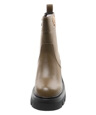 GAUD&Igrave; CONNIE DEER Botki na obcasie 7 cm WOJSKOWY - Buty damskie - 3