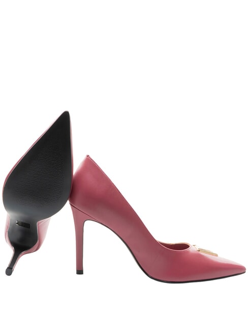 COLETTE Sk&oacute;rzany dekolt magnolia - Buty damskie