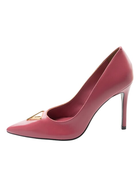 COLETTE Sk&oacute;rzany dekolt magnolia - Buty damskie
