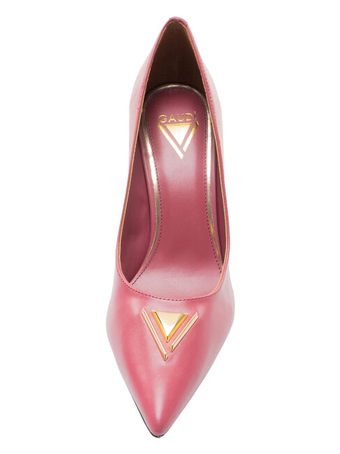 COLETTE Sk&oacute;rzany dekolt magnolia - Buty damskie