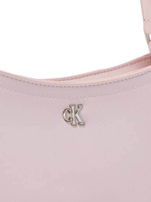 HARDWARE MONOGRAM Torba na ramię kołyska r&oacute;żowa - Torby damskie