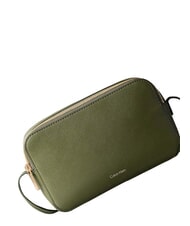 CALVIN KLEIN EMBOSSED LOGO Mała torba na ramię cyprys - Torby damskie - 6
