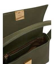 CALVIN KLEIN HARDWARE EMBLEM PEBB Torebka z paskiem na ramię cyprys - Torby damskie - 5