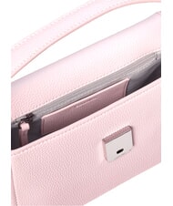 CALVIN KLEIN HARDWARE EMBLEM PEBB Torebka z paskiem na ramię kołyska r&oacute;żowa - Torby damskie - 3