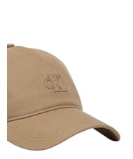 CALVIN KLEIN CKJ SMALL MONOGRAM Czapka z daszkiem pustynny szary - Włosy - 3