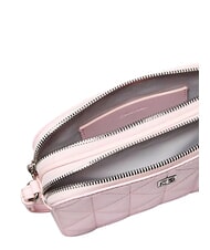 CALVIN KLEIN QUILTED EMBLEM Mała torba na ramię kołyska r&oacute;żowa - Torby damskie - 5