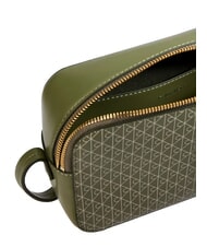 CALVIN KLEIN COATED EMBLEM Mała torba na ramię oliwin aop - Torby damskie - 3