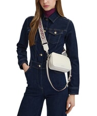 CALVIN KLEIN SIGNATURE LOGO STRAP Torba na aparat fotograficzny o podw&oacute;jnej funkcji - Torby damskie