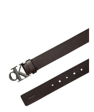 CALVIN KLEIN CK HARDWARE Pasek sk&oacute;rzany ck ciemnobrązowy - Paski - 4