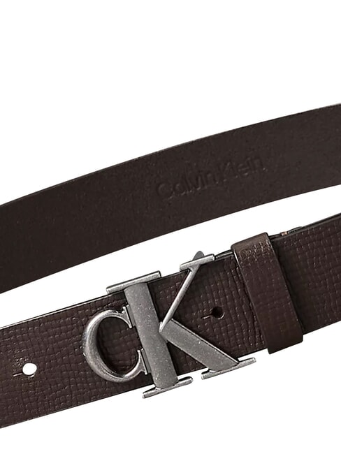 CK HARDWARE Pasek sk&oacute;rzany ck ciemnobrązowy - Paski