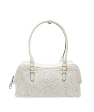 RALPH LAUREN MARCY Torba na ramię miękki biały - Torby damskie - 4